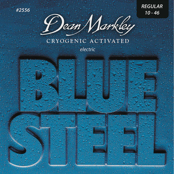 Dean Markley DM2556 Blue Steel Electric Guitar Strings. Regular 10-46