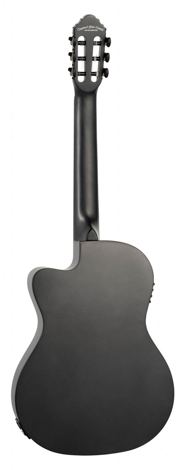 Thinline Electro Classical guitar. Satin Grey Metallic.