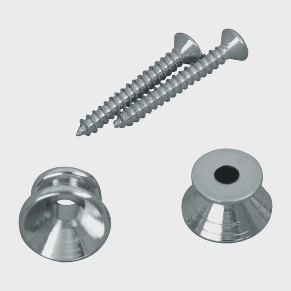 Guitar end pin/strap button