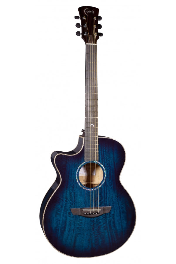 Faith FVBLML Venus Blue Moon Series Electro Acoustic guitar Left Handed