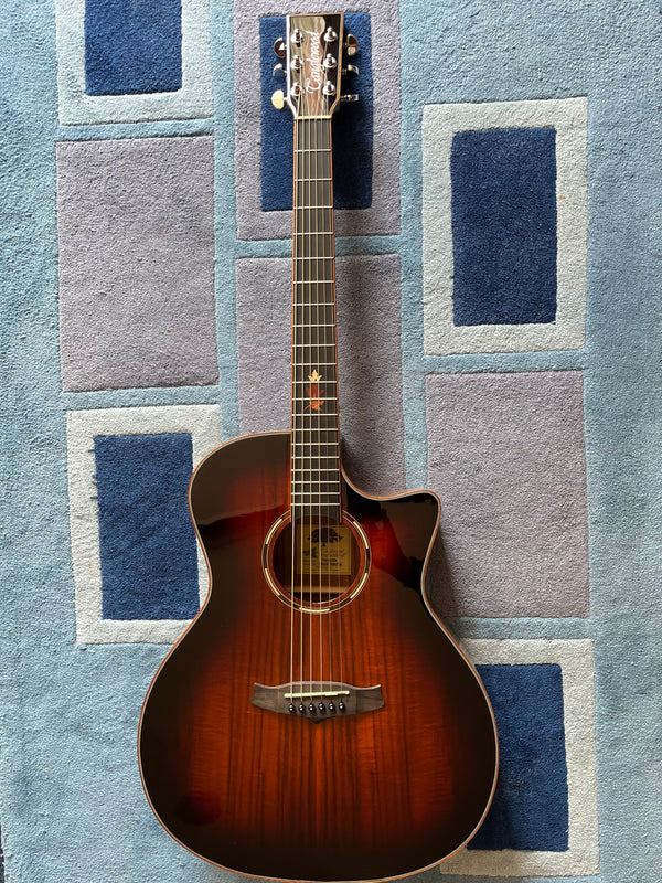 Tanglewood TWX6CEK All Koa Grand Auditorium. Autumn Burst Gloss.