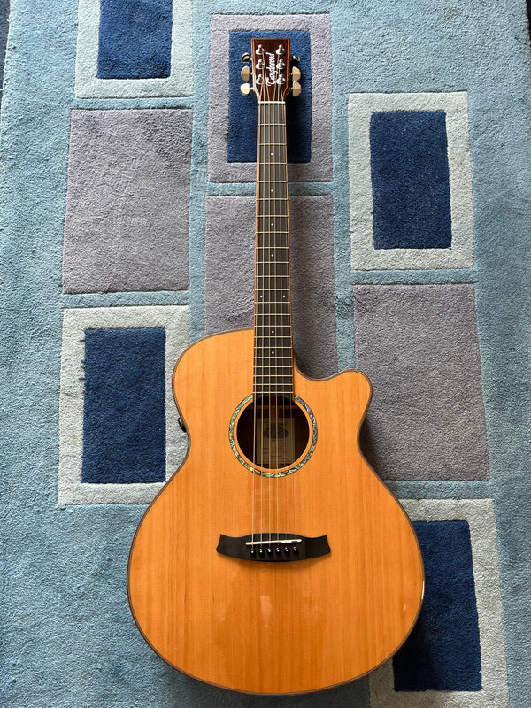 Tanglewood TRS4CE Smart Rosewood Guitar. Super Folk