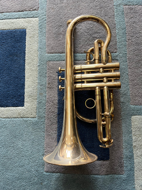 Trevor James TJCT4500SP Renaissance Cornet in Silver