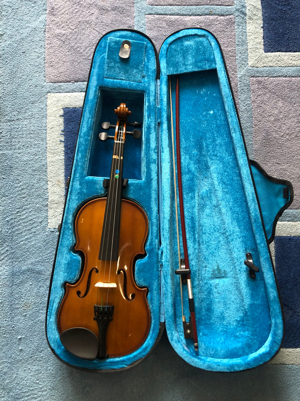 Used Archetto Hans Jos Hauer SV-SU2012 1/2 size student violin outfit