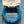 FX6OB-  Tanglewood Flex Ultra Instrument Cable OCEAN BLUE - 20FT (6M), Straight