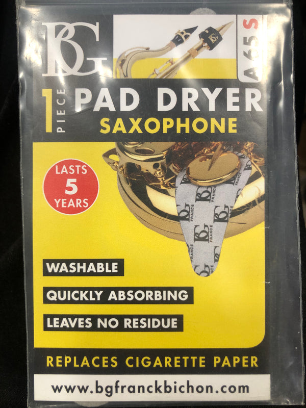 BG A65U Universal Pad Cleaner saxophones.