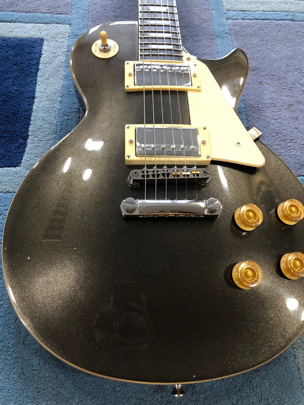 Northstar NS3CF Les Paul Style Electric Guitar in Metallic Charcoal Frost. B Stock
