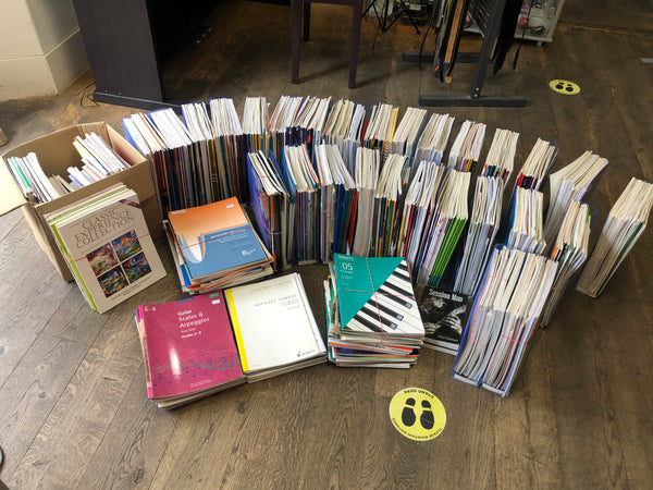 Job Lot of Music Books - Mixed