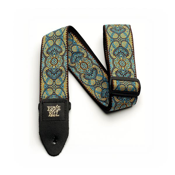 Jacquard Guitar Straps. Range of Colours and Designs available.