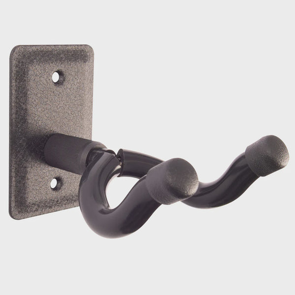KSS15 Kinsman Guitar wall hanger. Black metal plate attachment.