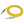 DELUXE SERIES 10' STRAIGHT ENDS YELLOW GUITAR CABLE.