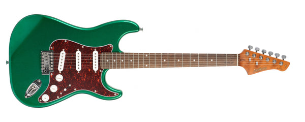 Northstar NS1EG Stratocaster style electric guitar in Emerald Green