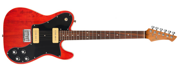 Northstar Pro NSP2NA Telecaster Style Electric Guitar Translucent Red.