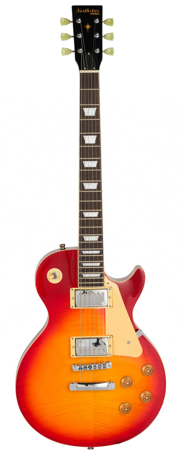 Les Paul Style Full Size Electric Guitar (Heritage Cherry Sunburst)