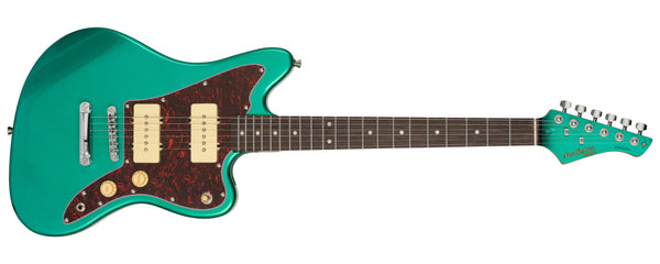 Northstar Pro NSP4EG Offset Electric Guitar in Emerald Green