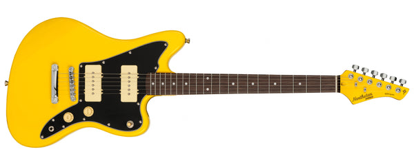 Northstar Pro NSP4GY Offset Electric Guitar in Graffiti Yellow