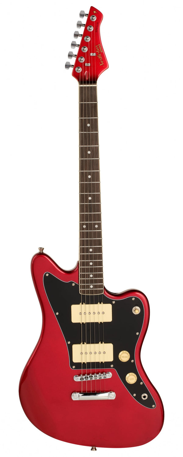 Pro Series Offset Full Size Jaguar Style Electric Guitar ( Morello Cherry)