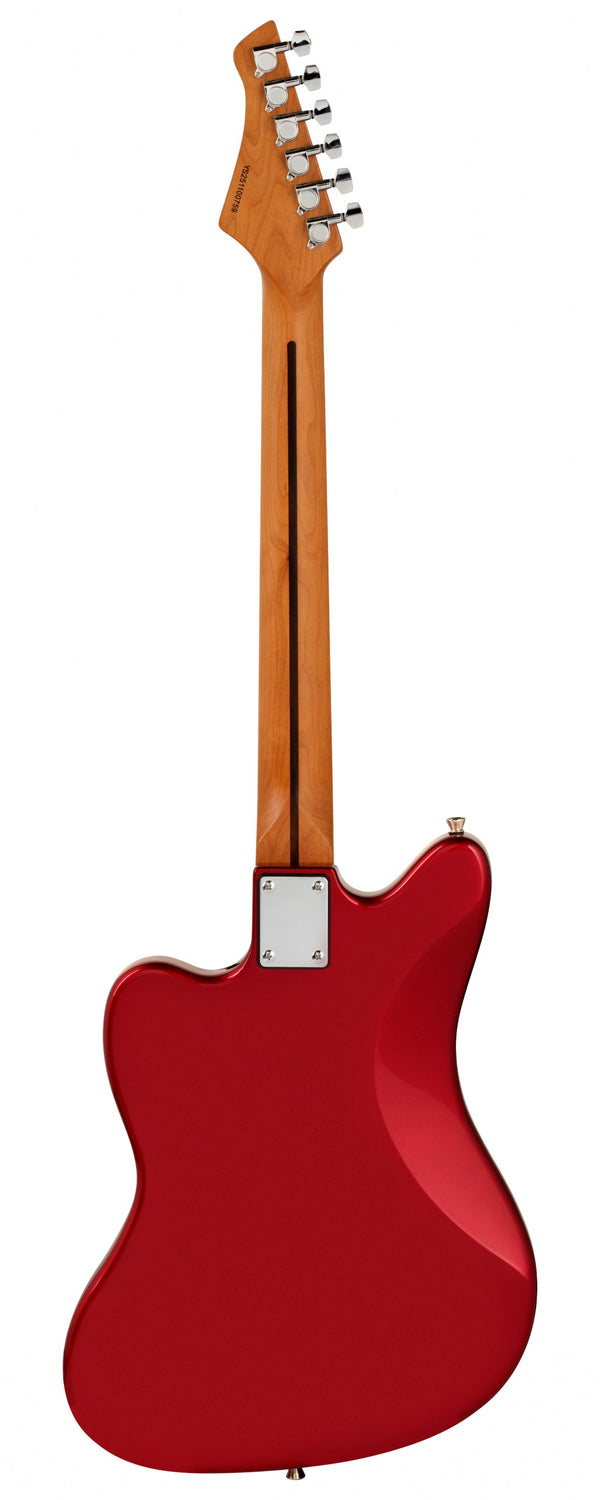 Pro Series Offset Full Size Jaguar Style Electric Guitar ( Morello Cherry)