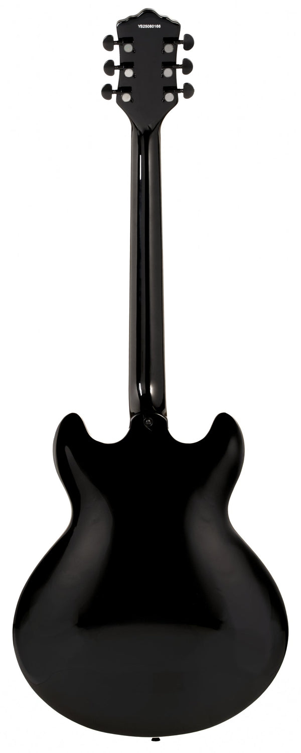 Pro Series Hollowbody Electric Guitar in Gloss Black