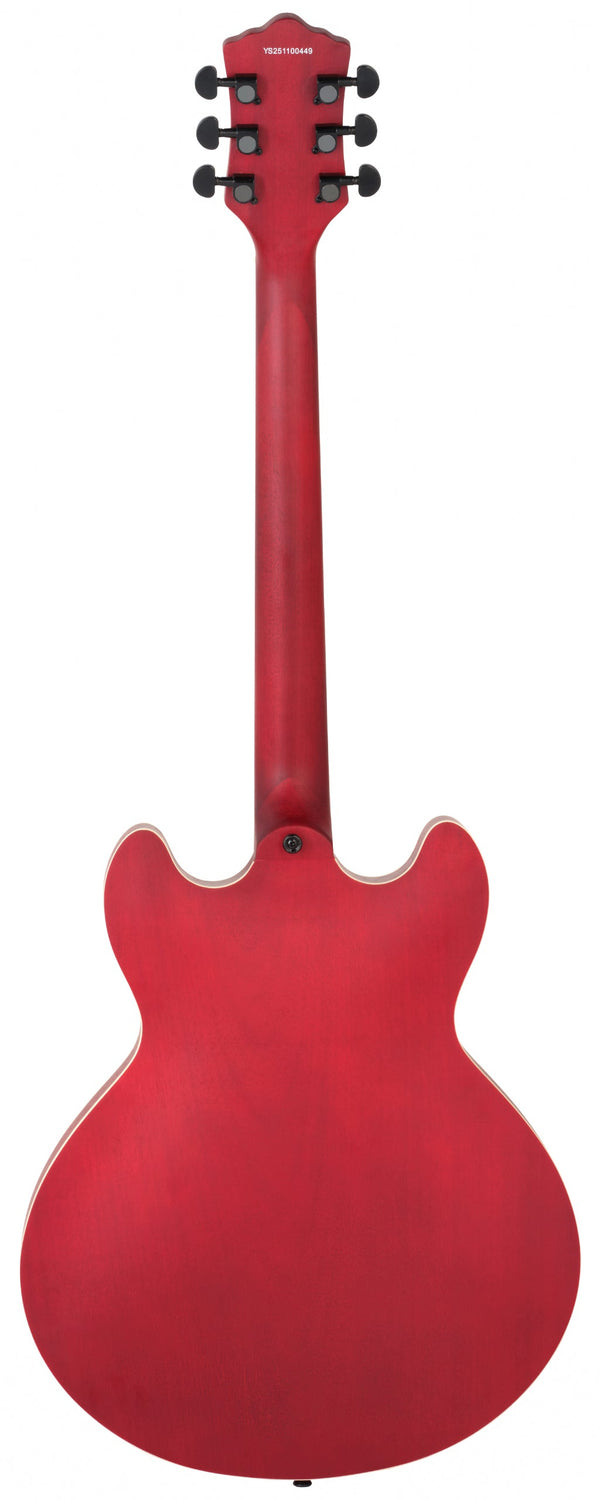 Pro Series Hollow body Electric Guitar in Matt Cherry