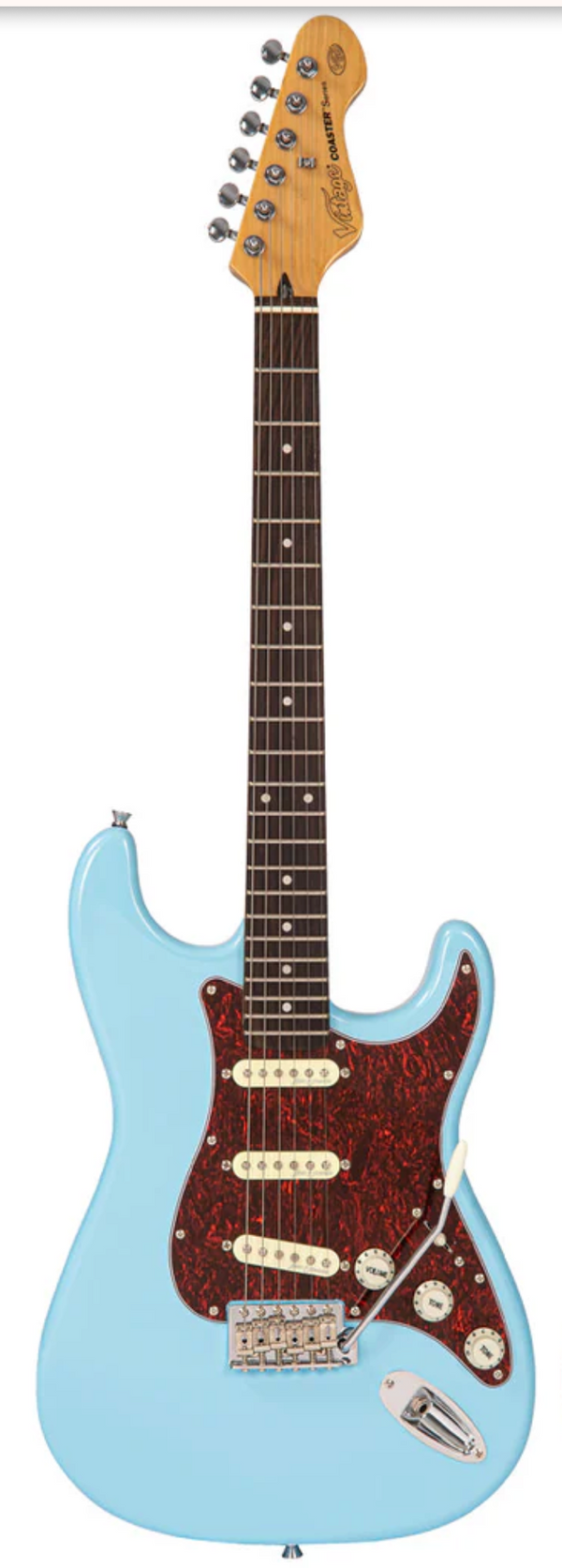 Coaster Series Full Size V60 Electric Guitar in ( Laguna Blue )