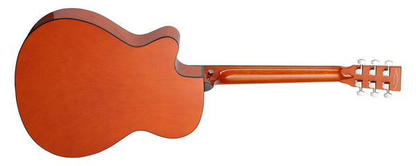 Tanglewood TA4CEHN Azure series in Honey/Amber Gloss. Electro Acoustic Guitar