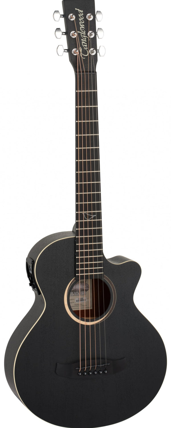 Blackbird Series  Electro Acoustic Travel size Folk  Guitar.