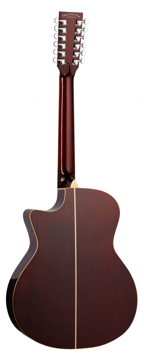 Winterleaf Series 12-string Electro Acoustic Guitar. Autumn Vintage Burst.