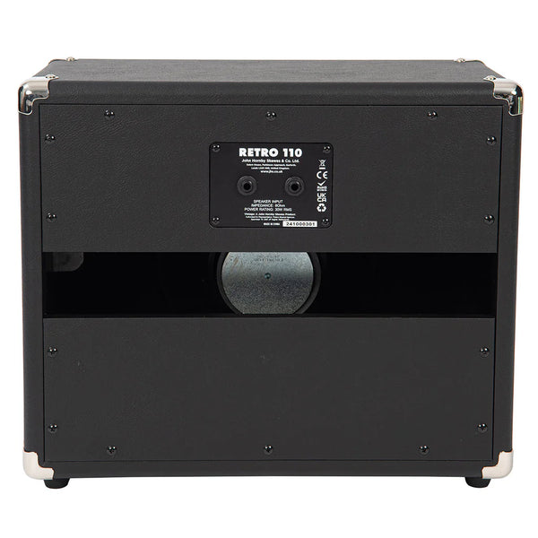 Retro 110 Series Extension Cabinet. Black
