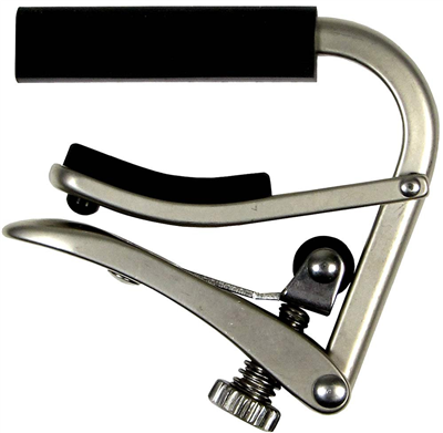 SHUBB C5 BANJO CAPO BRUSHED NICKEL