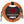 FABRIC 10' STRAIGHT TO RIGHT ANGLE ENDS ORANGE GUITAR CABLE.