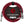 FABRIC 10' STRAIGHT TO RIGHT ANGLE ENDS RED GUITAR CABLE.