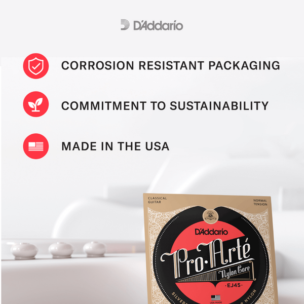 Dynacore Classical Guitar Strings. Normal Tension. Flourocarbon Trebles.