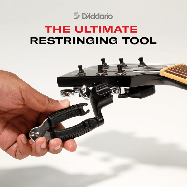 PRO-STRING WINDER WITH BUILT-IN STRING CUTTER