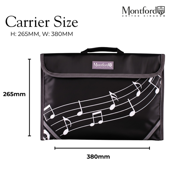 MONTFORD Music carrier. Blue.