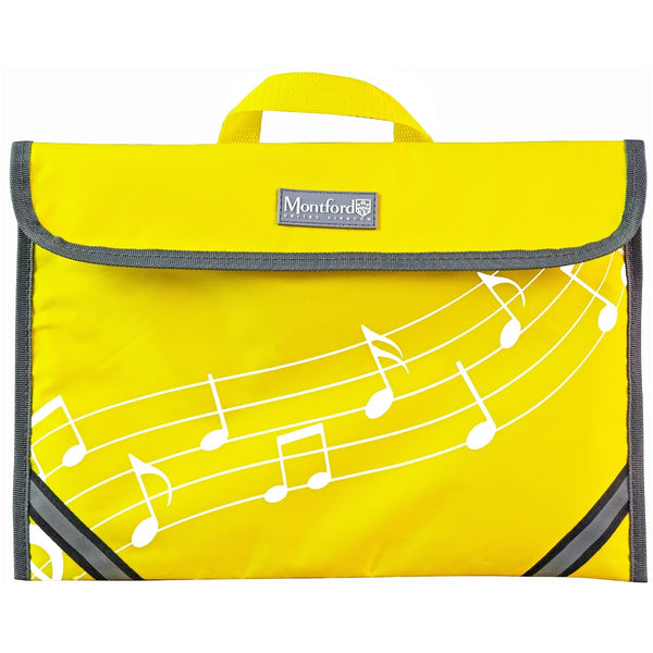 MONTFORD Music carrier. Yellow.