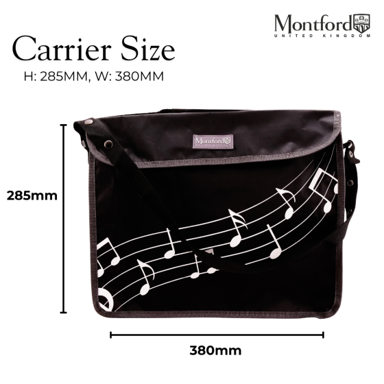 MONTFORD Music carrier plus. Red.