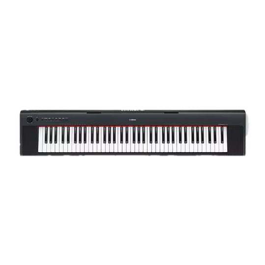 Yamaha NP31BK Portable Keyboard in Black.