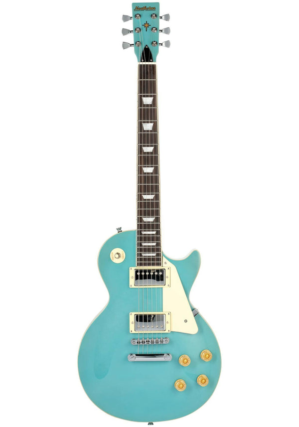 Northstar NS3CB Les Paul style Electric Guitar in Cadillac Blue.