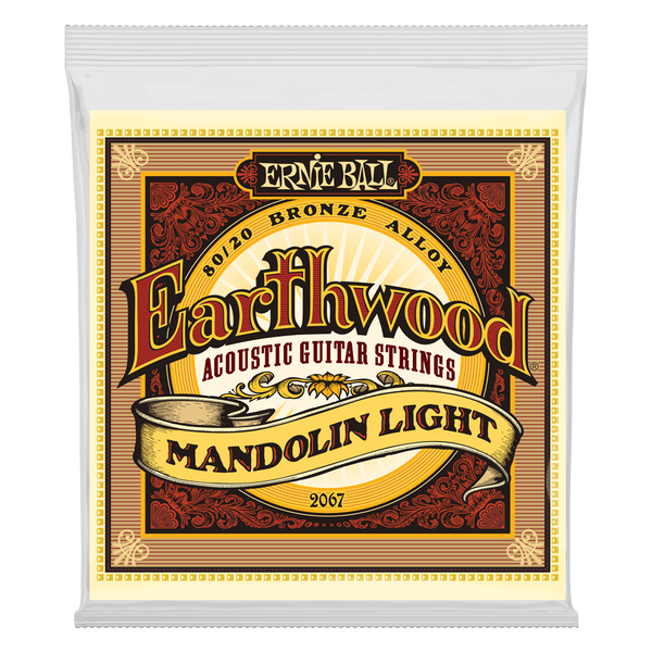 Earthwood EW2067 80/20 Bronze Mandolin strings, Light.