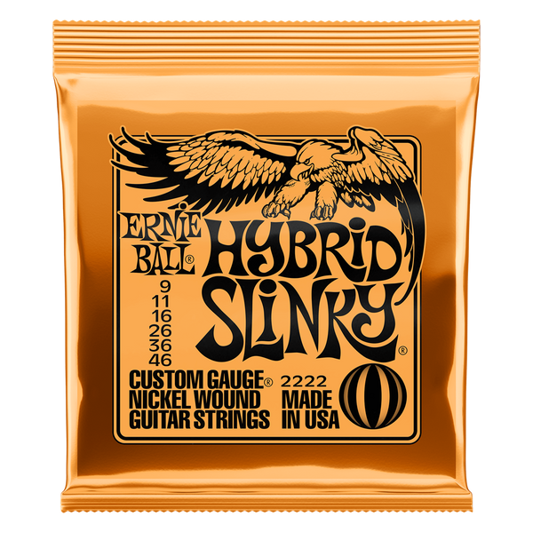 Ernie Ball Hybrid Slinky Electric Guitar Strings 2222