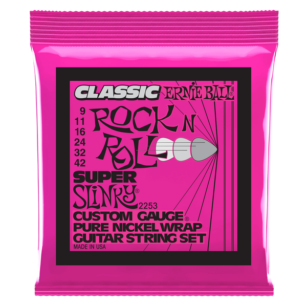Ernie Ball Rock n Roll Super Slinky Electric Guitar Strings 2253