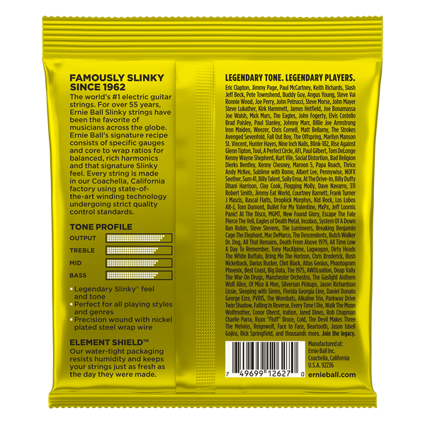 Ernie Ball Beefy Slinky Electric Guitar Strings 2627