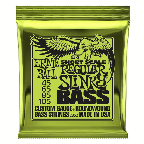 Short Scale Regular Slinky Bass Guitar Strings.