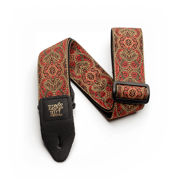 Jacquard Guitar Straps. Range of Colours and Designs available.