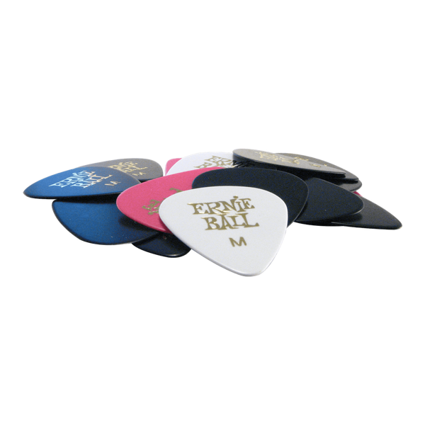 Celluloid Plectrums. Pack of 24 Picks. 0.72mm. Assorted colours
