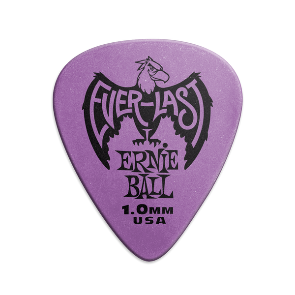 EVERLAST Plectrums. Pack of 12 Picks. 1.0mm