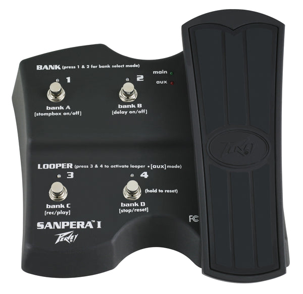 Peavey Sanpera 1 Foot Controller PVS1FC for Vypyr Ampifiers