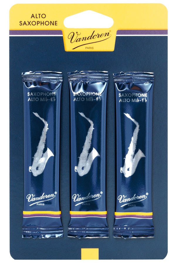 Eb Alto Sax Reeds size 1.5. Triple Pack
