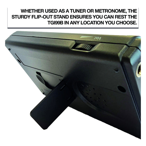 Tuner Chromatic Tuner/Metronome with Clip On Mic.